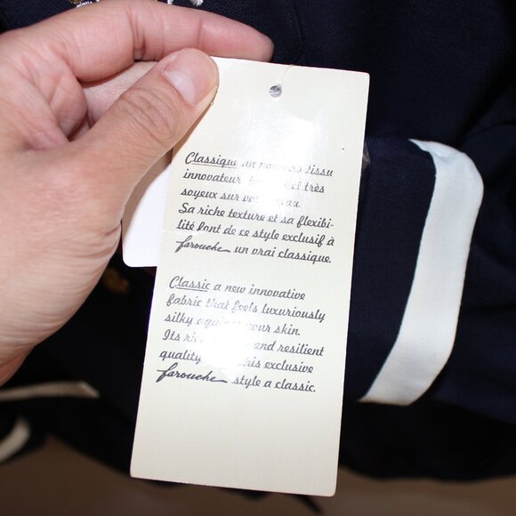 vintage❤️Farouche by Lori Weidner❤️one-piece school uniform blazer bib jacket - Picture 9 of 13